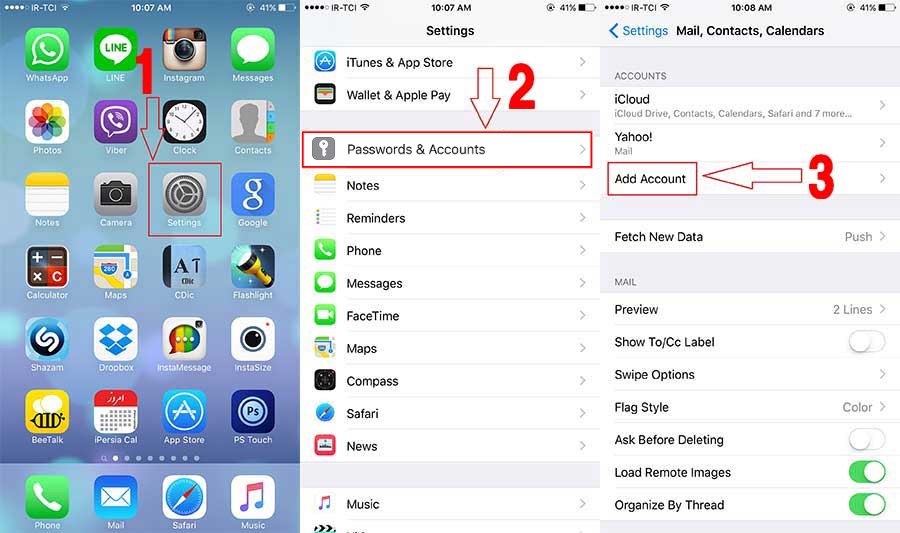 iphone email