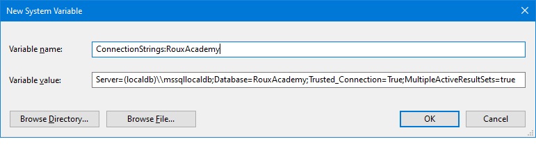 New System Variable