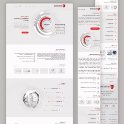 طراحی سایت شرکت مهندسی و ایمنی شبکه ایمن آزما افزار