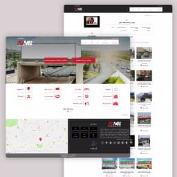 طراحی سایت Adnel