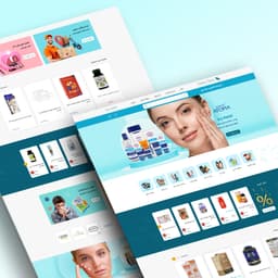 طراحی سایت داروخانه سبا فرشته
