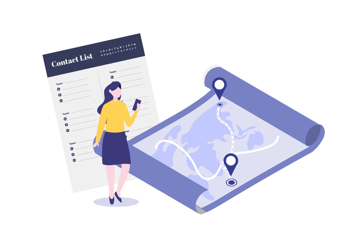 ماژول دفترتلفنها و آدرسها